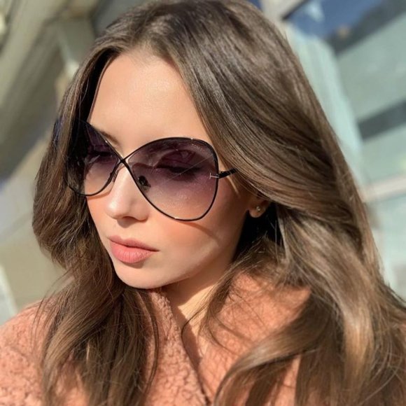 NEW TOM FORD NICKIE FT0842 28P SUNGLASSES - Picture 4 of 11